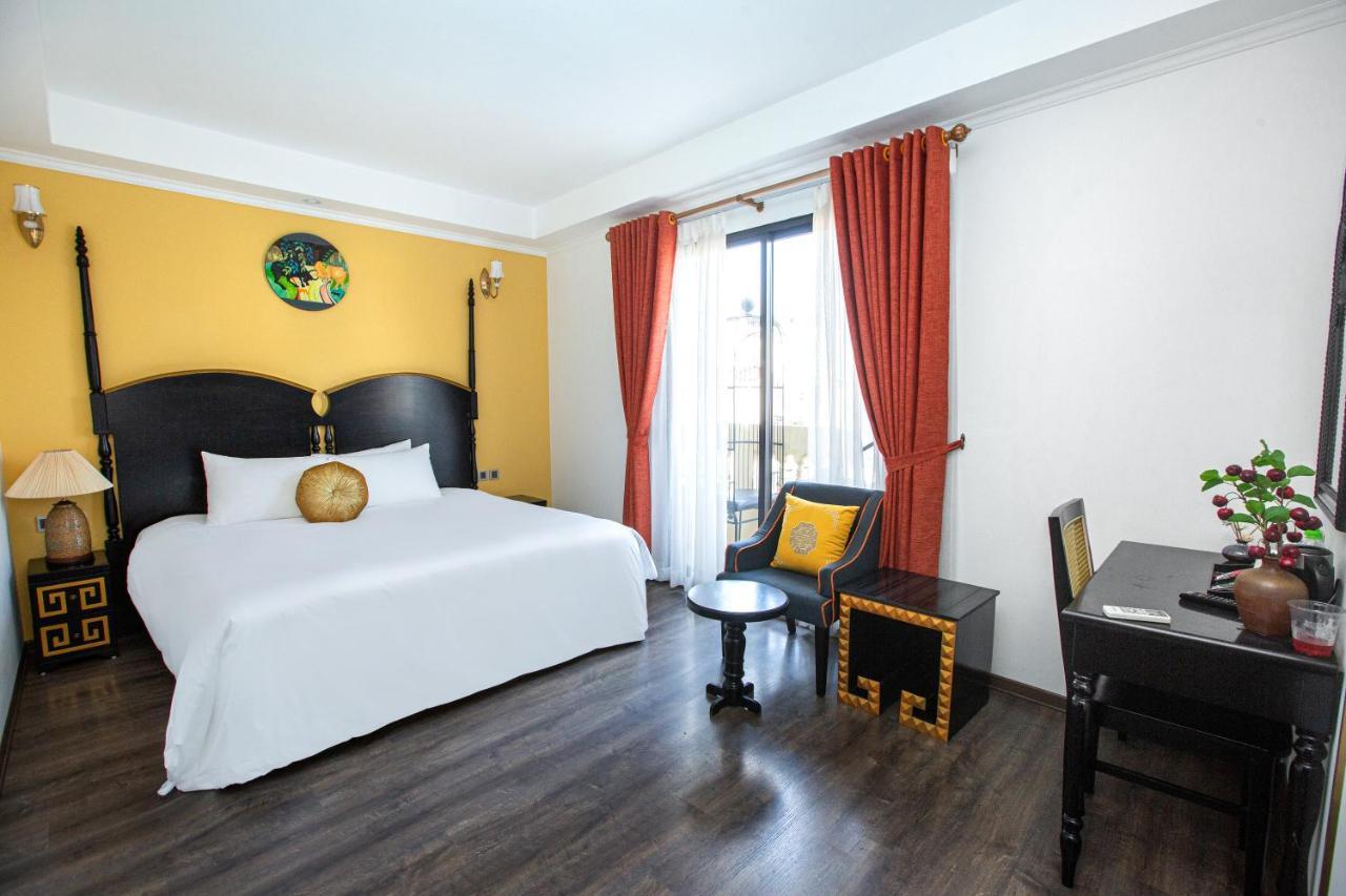 Hanoi Center Silk Boutique Hotel & Travel Exterior foto