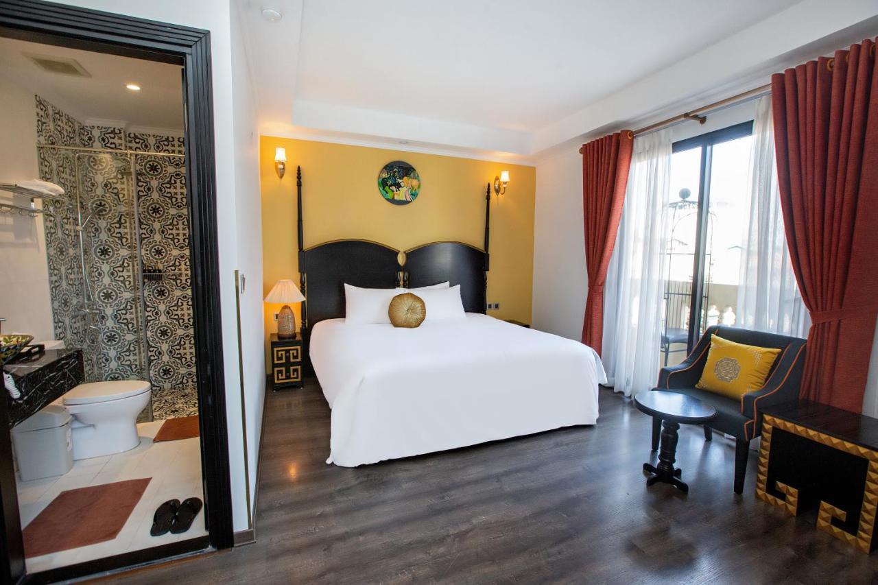 Hanoi Center Silk Boutique Hotel & Travel Exterior foto