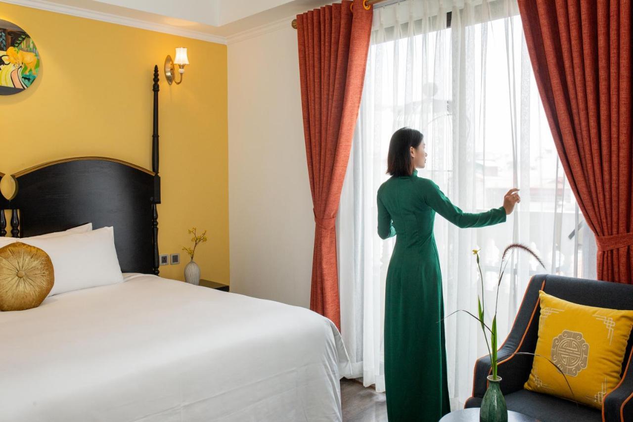 Hanoi Center Silk Boutique Hotel & Travel Exterior foto