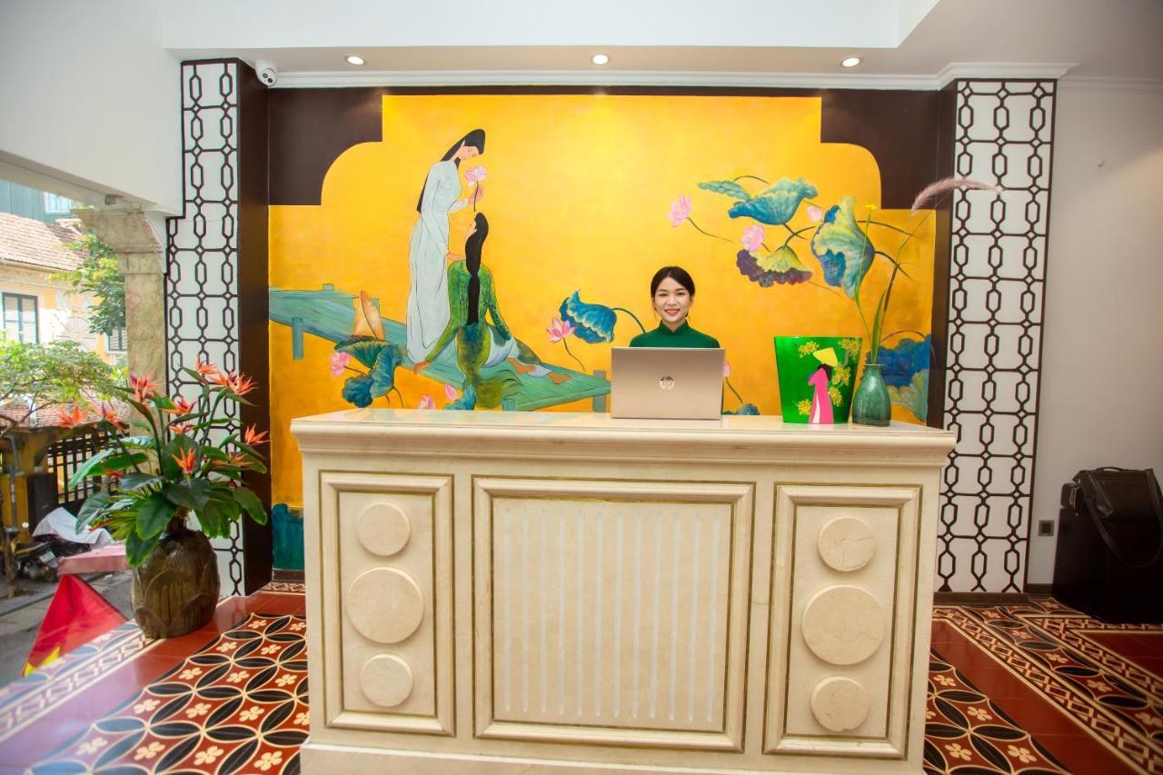 Hanoi Center Silk Boutique Hotel & Travel Exterior foto